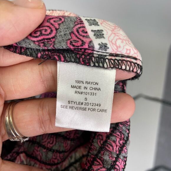 Charlotte Russe Off Shoulder Ruffle Boho Chic Summer Dress Size Small - Picture 7 of 9